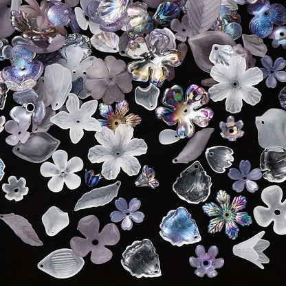 Multicolor Bowknot Resin Flatback Beads Box
