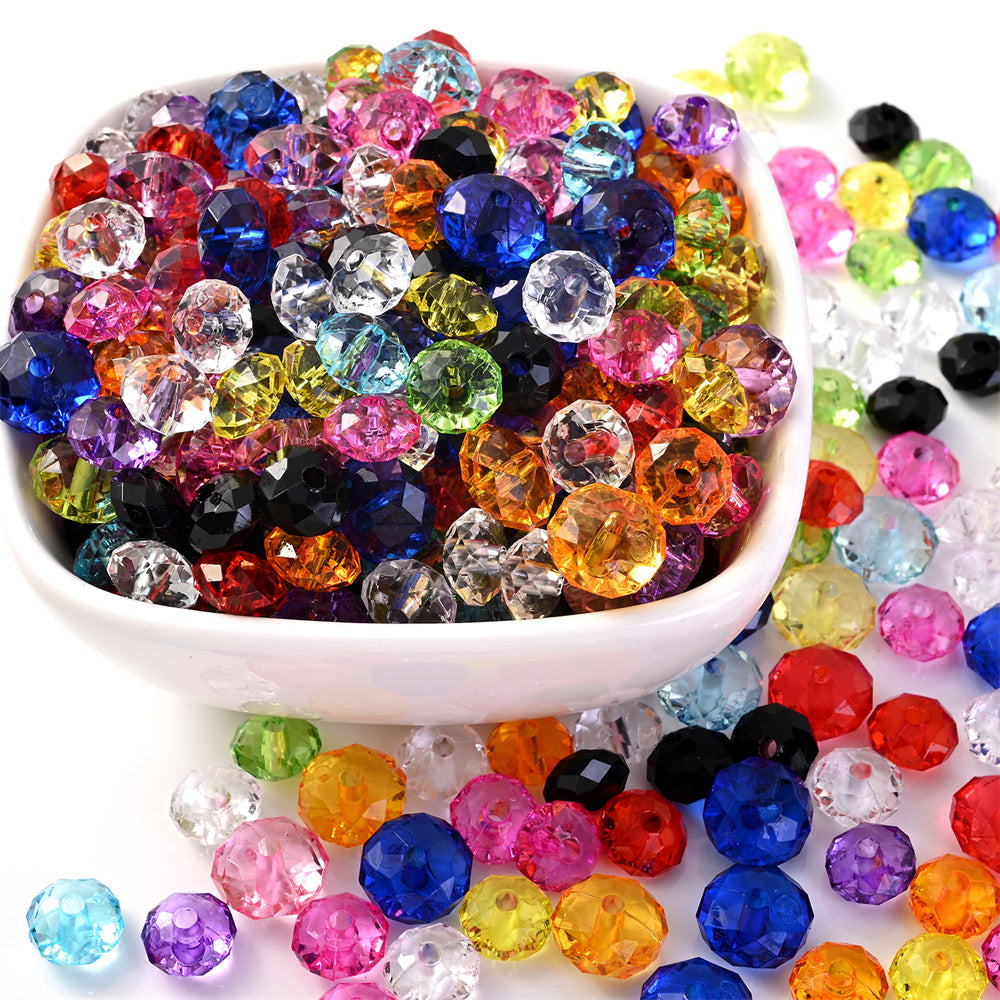 3x6mm Mini Clear Gradient Lily of the Valley Wind Chime Spacer Beads Assortment