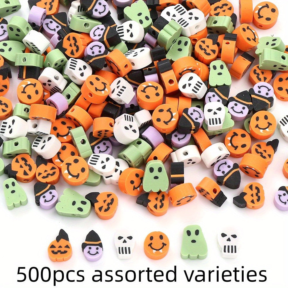 Christmas Polymer Clay Beads