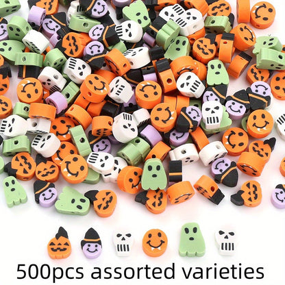 Christmas Polymer Clay Beads