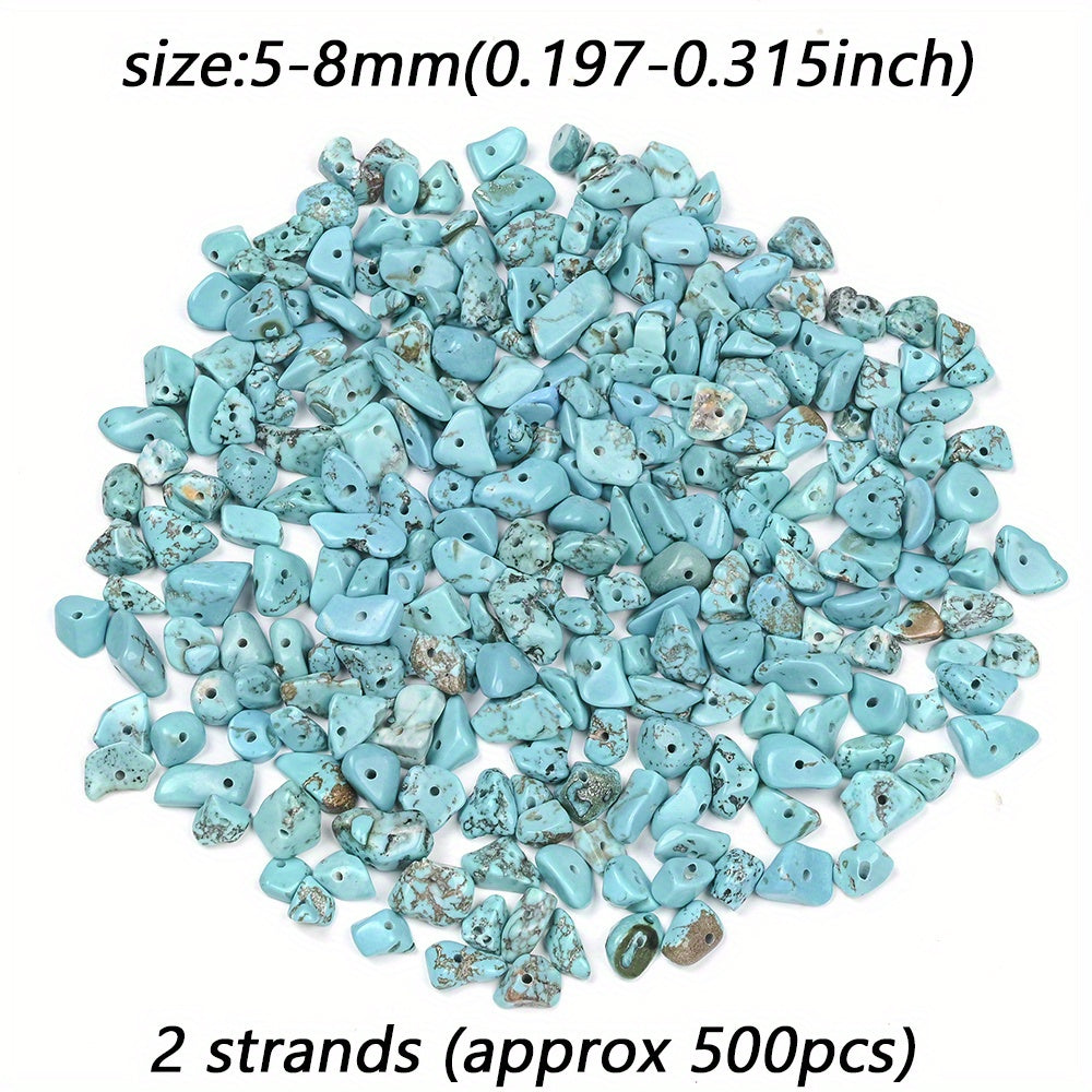5-8mm Natural Stone Spacer Beads