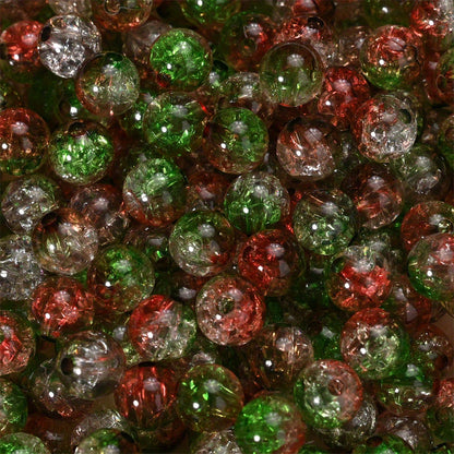 6x7mm CCB Heart Transverse Hole Spacer Beads