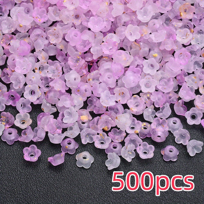 12mm Ivory White Heart Acrylic Beads