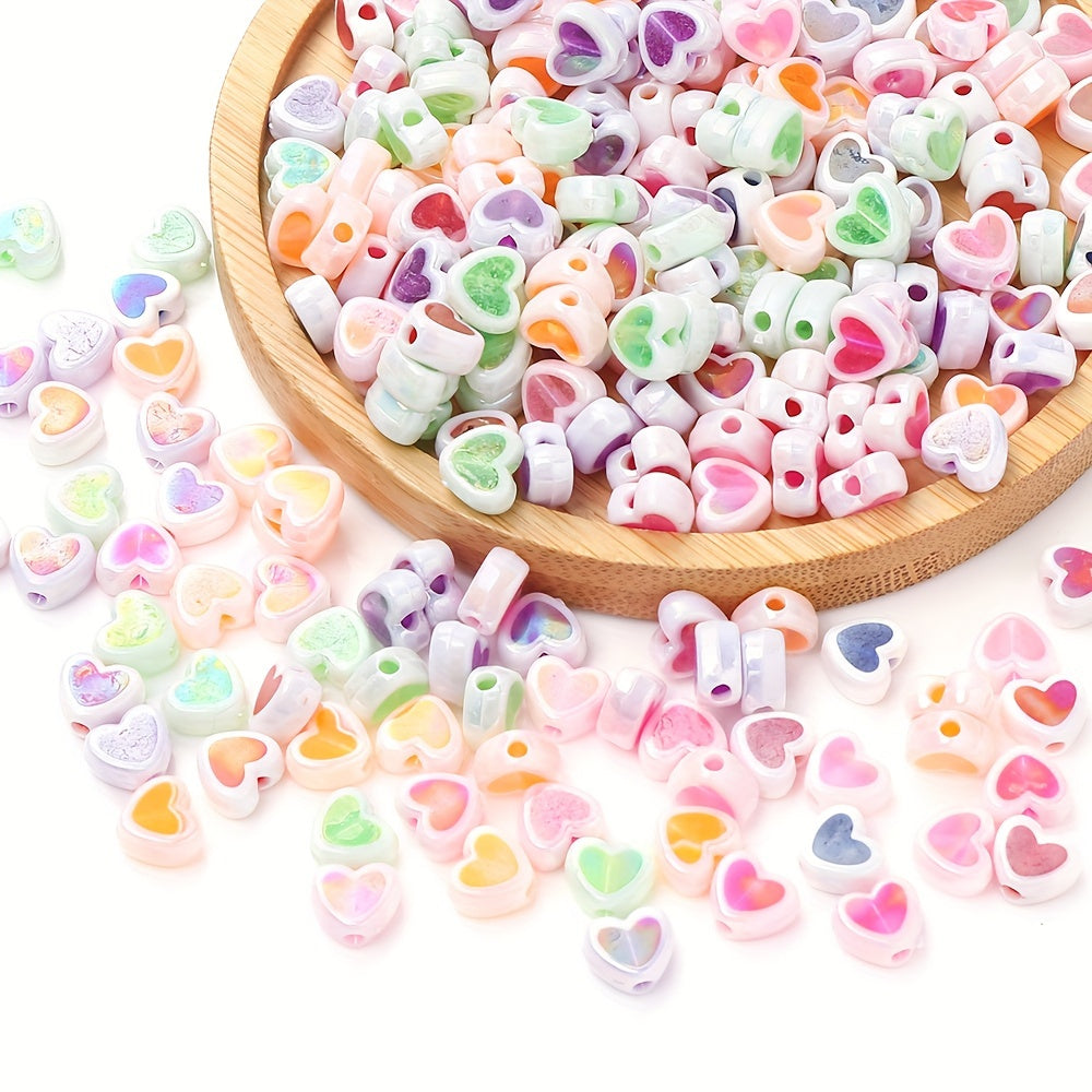 Acrylic Jelly Color Flower Shape Beads