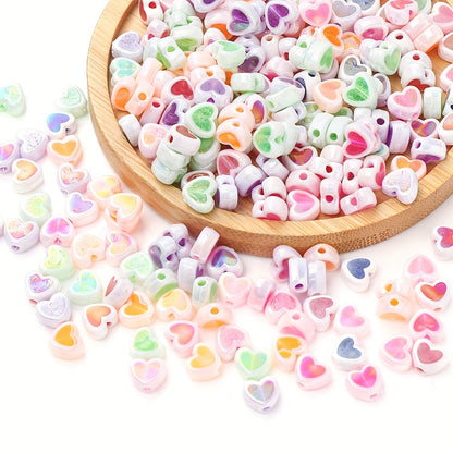 Acrylic Jelly Color Flower Shape Beads