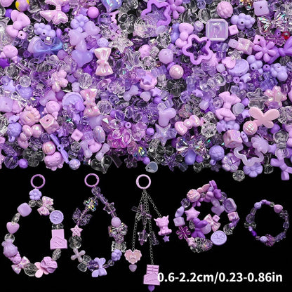 3-6 Colors 6-22mm Acrylic Beads