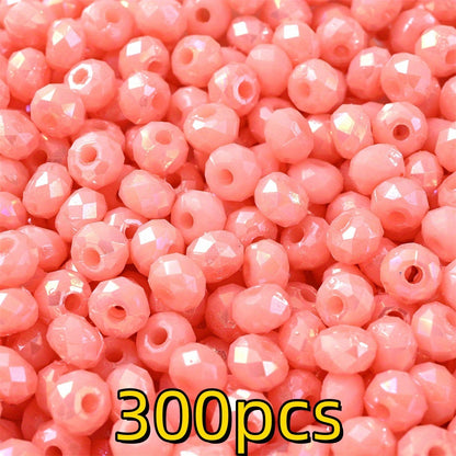 Gradient Shiny Mushroom Flatback Beads