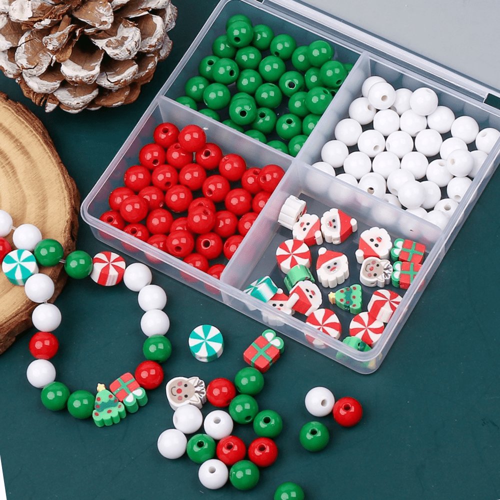 4-Grid Christmas DIY Beading Kit
