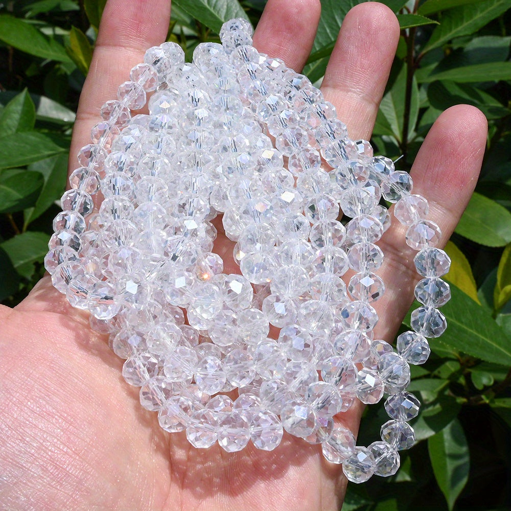Resin AB Shiny Rhinestone Spacer Beads