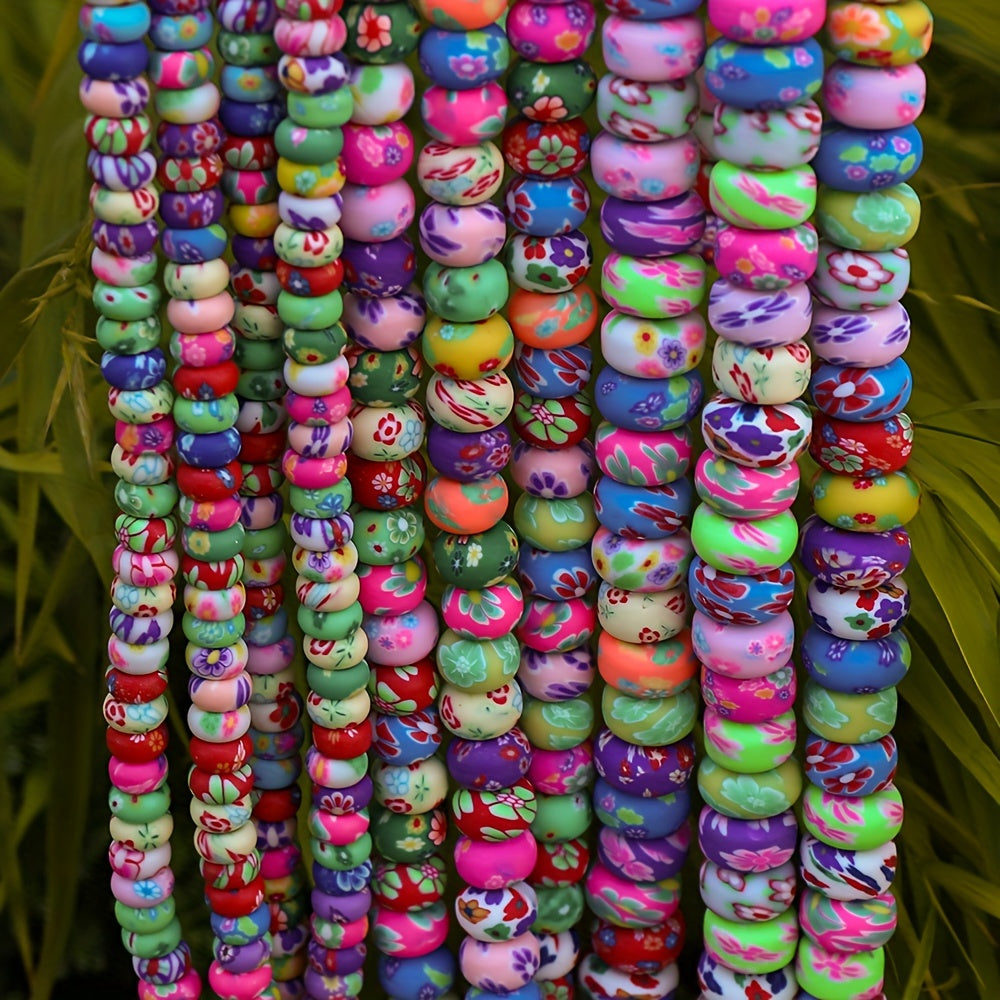 Mixed Color Little Star Acrylic Spacer Beads