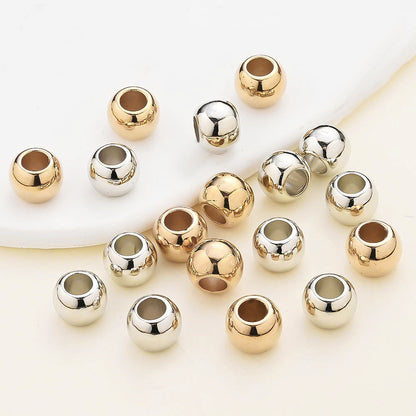 Large Hole CCB Spacer Beads