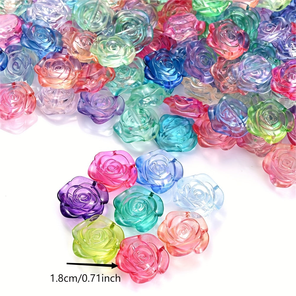 Gold and Silver CCB Column Hair Tube Beads
