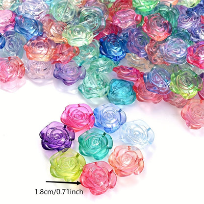 Gold and Silver CCB Column Hair Tube Beads