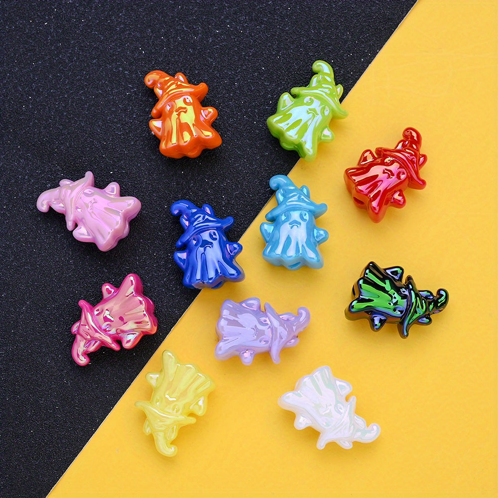 17x24mm Halloween Ghost Acrylic Beads
