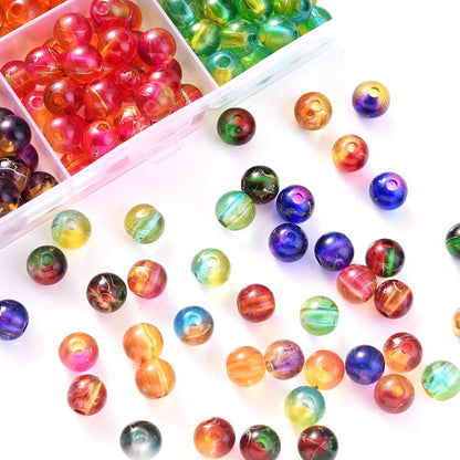 Blue Stone Round Spacer Beads