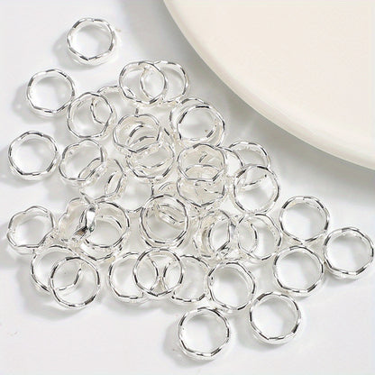 12mm Alloy Circle Spacer Beads