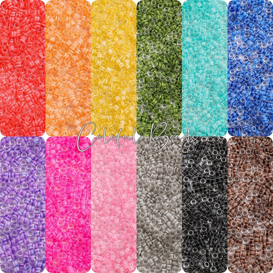1000pcs 2.5mm Bohemia Stripe Glass Seed Beads