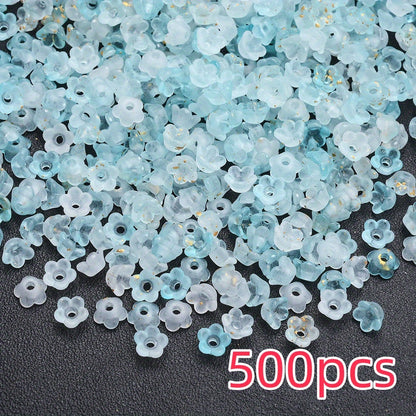 12mm Ivory White Heart Acrylic Beads