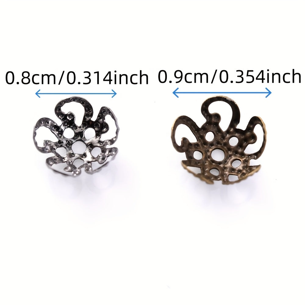 Golden and Silvery Teardrop Rice Shape Acrylic Spacer Beads