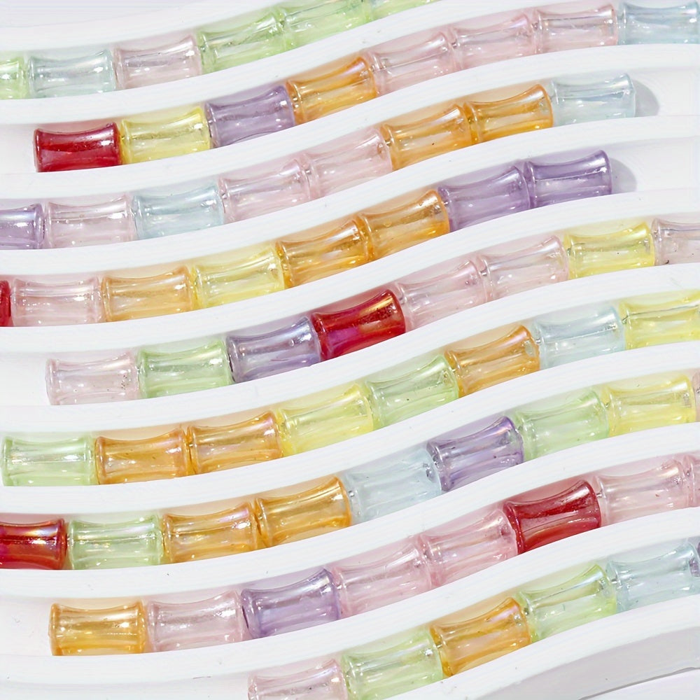 Colourful Luminous Acrylic Cartoon Turtle Beads