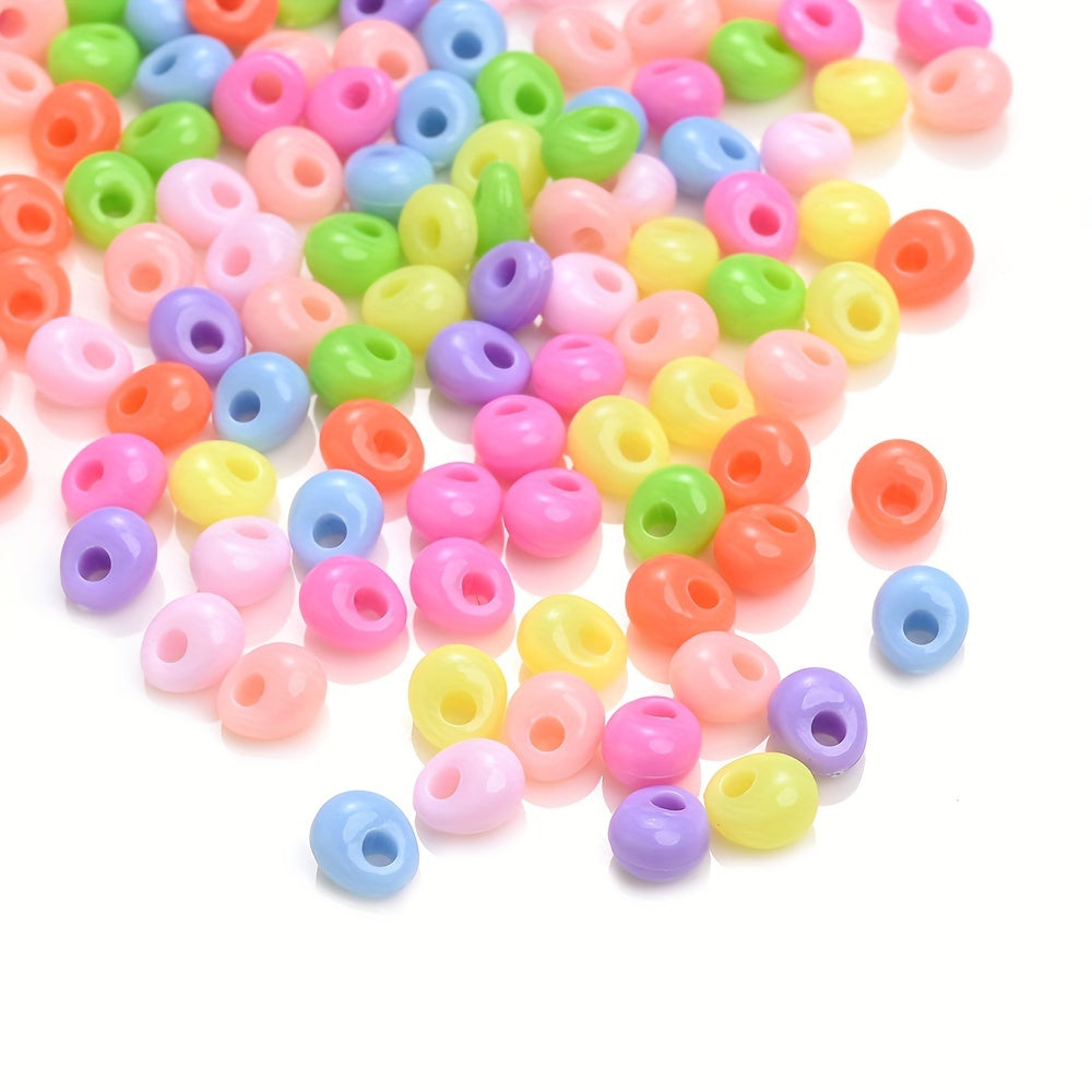 Colorful Waterdrop Acrylic Beads