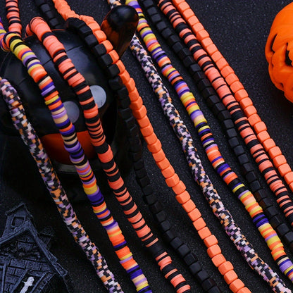 6mm Halloween Clay Slice Beads