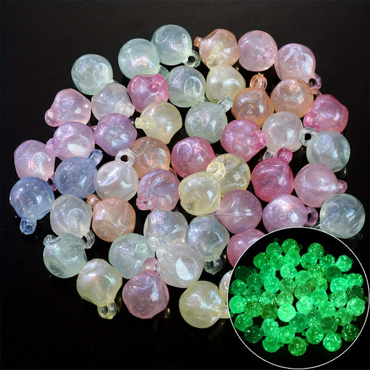 20pcs/set 15x20mm Fig Fruit Ball Pendant Beads