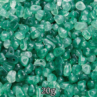 20g 4-9mm Two Tone Irregular Gradient Beads