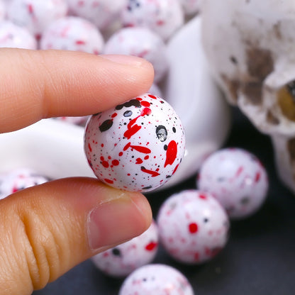 20mm Halloween Dinosaur Egg Acrylic Beads