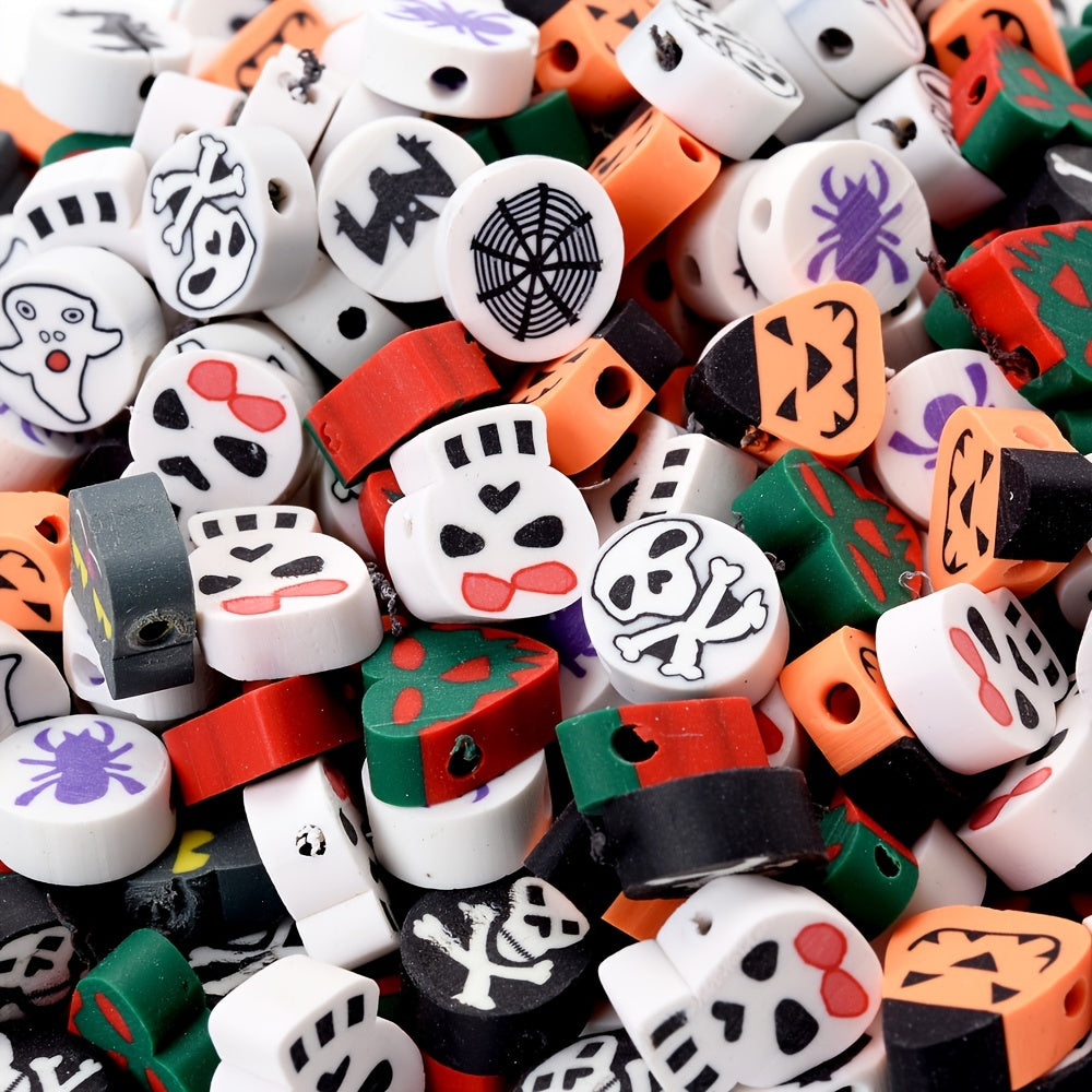 Halloween Clay Beads Set