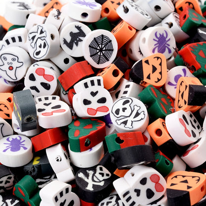 Halloween Clay Beads Set