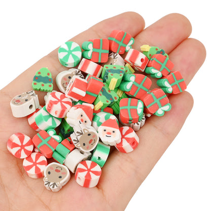 Christmas Multi Style Clay Beads