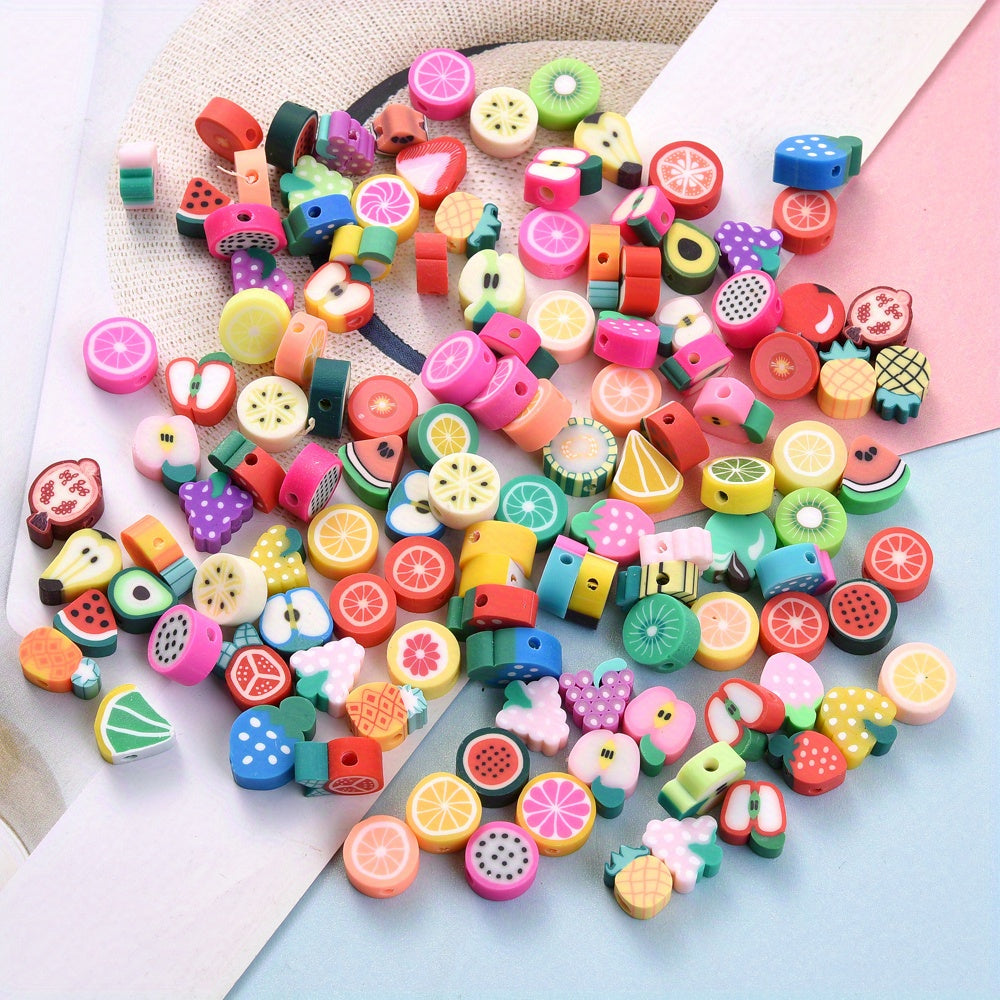 Fruit Style Clay Loose Spacer Beads