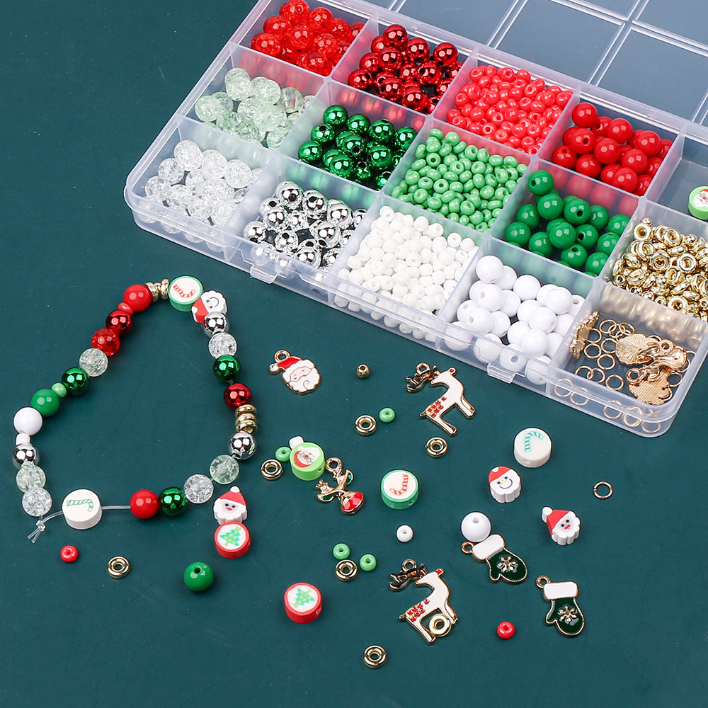 15-Grid Christmas DIY Beading Kit