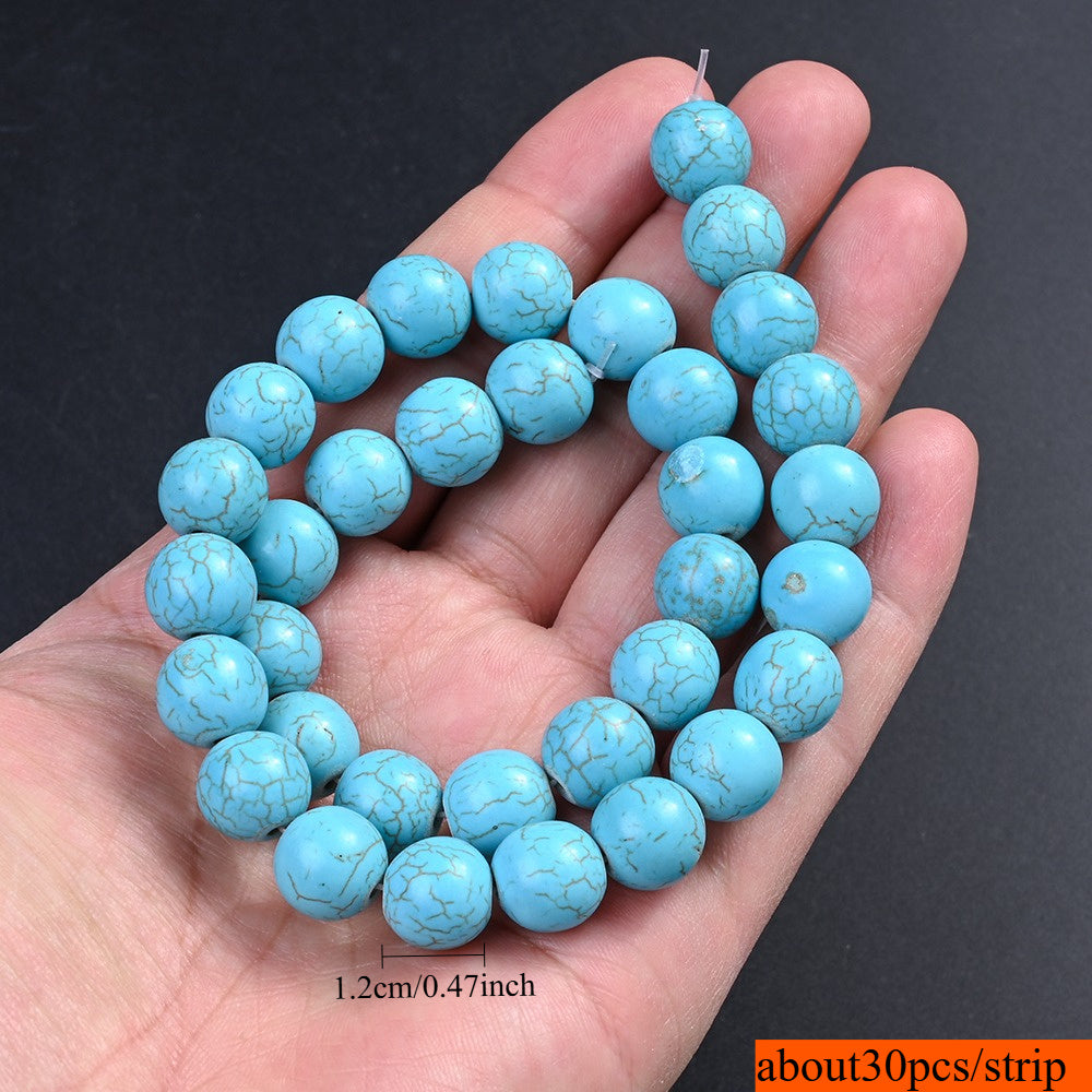 100-Piece Luminous Mix Acrylic Glow in The Dark Round Spacer Beads