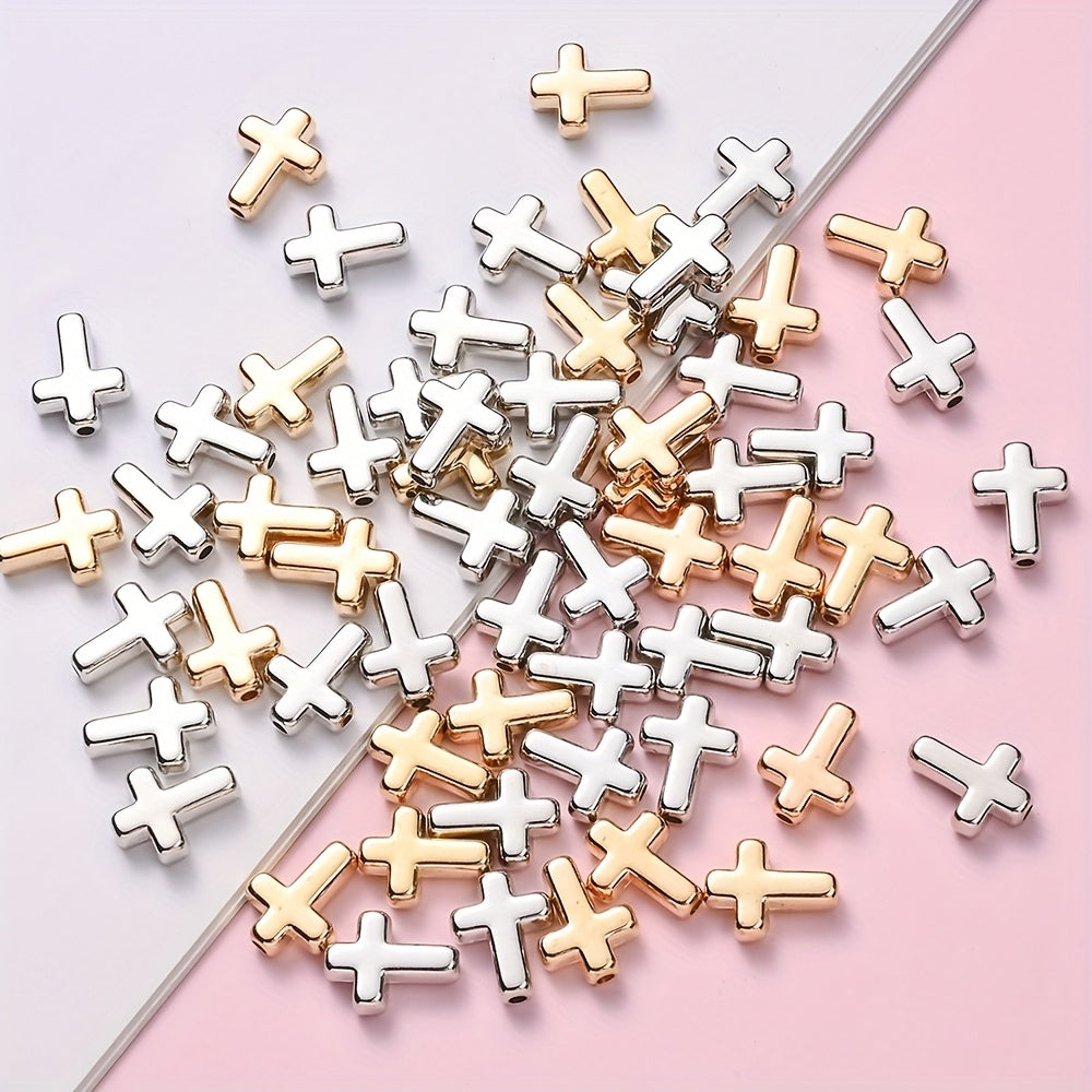 Colorful Cracked Acrylic Bow Beads