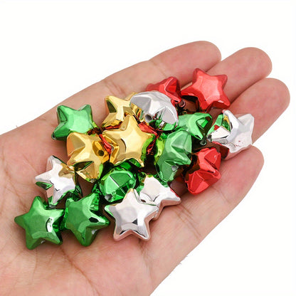18x19mm Christmas Star Acrylic Beads