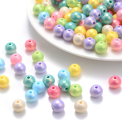 Mix Color Acrylic Star Loose Spacer Beads