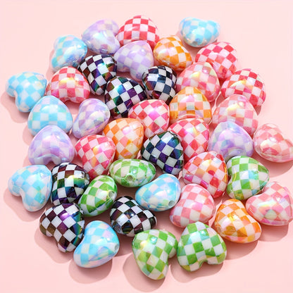 Shining Faceted Flat Wheel Acrylic Beads