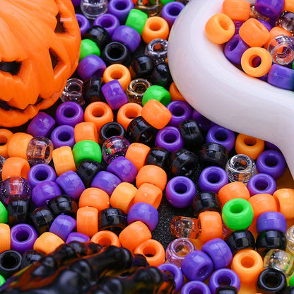 6x9mm Halloween Acrylic Big Hole Beads