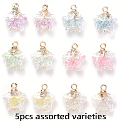 Colorful Mushroom Silicone Focal Beads