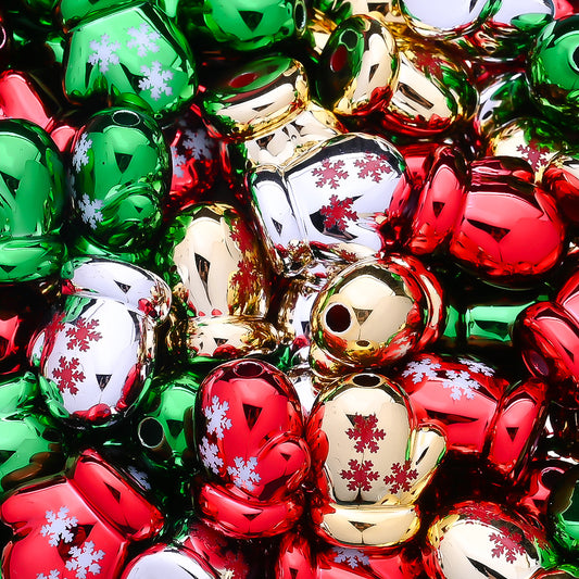 Punk Style Glass Abacus Beads