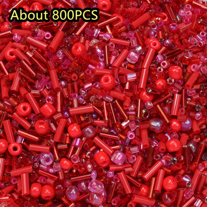 Mix Natural Wood Round Spacer Beads