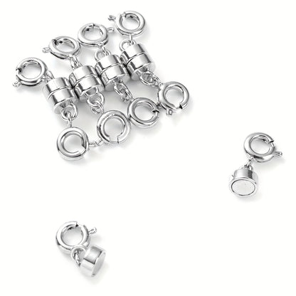 4pcs Magnetic Buckle with Lobster Clasp Connectors