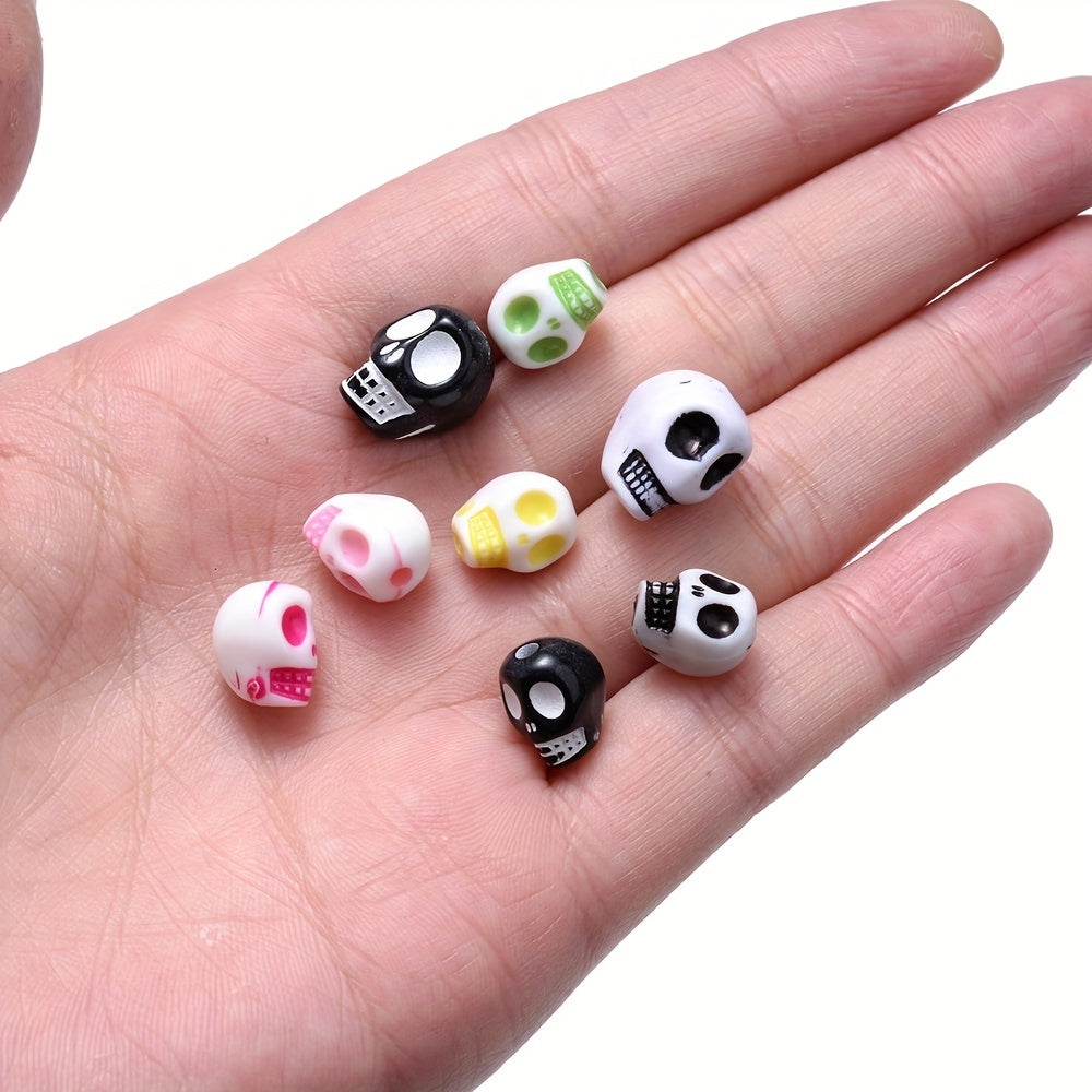 8mm AB Color Faceted Round Acrylic Spacer Beads