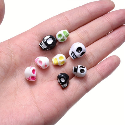 8mm AB Color Faceted Round Acrylic Spacer Beads