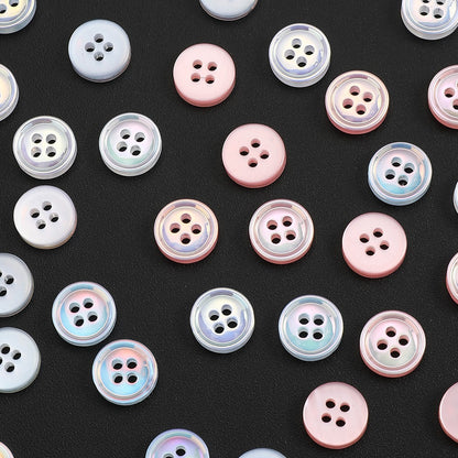11mm Resin AB Button Beads