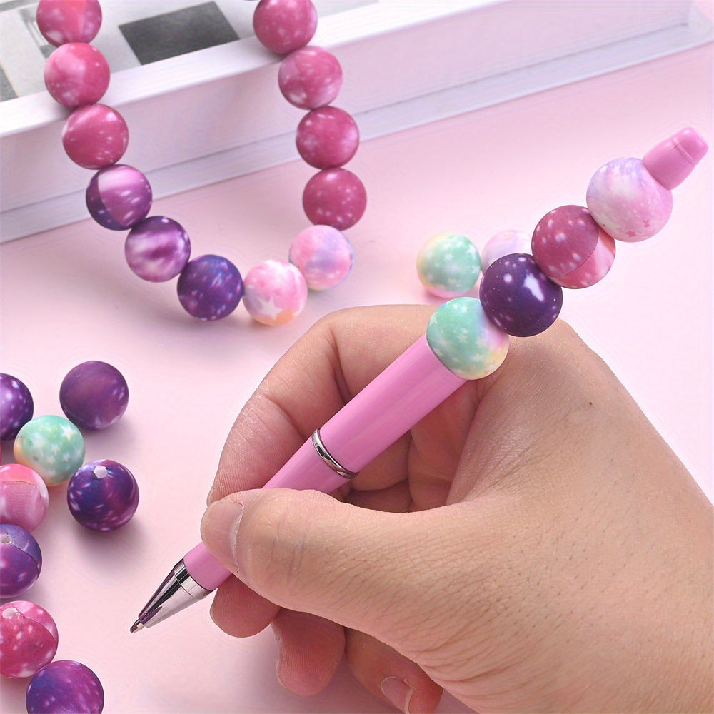 9/12/15mm Mixed Colorful Round Silicone Beads