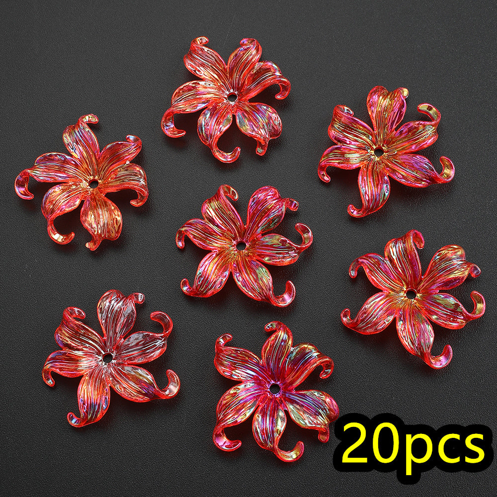 Colorful Acrylic Pony Beads