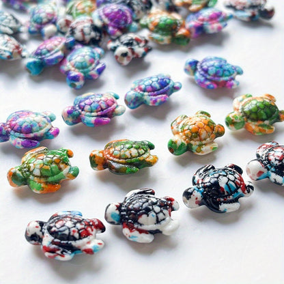 Sea Turtle Gradient Spacer Beads